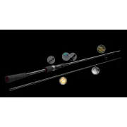 Lanseta Spinning Sportex Black Pearl Maxx ULR, 2.65m, 2-9g, 2buc