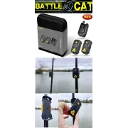 Set Avertizoare Pescuit Montabile pe Lanseta + Statie Black Cat Battle Sounder, 2+1