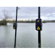 Set Avertizoare Pescuit Montabile pe Lanseta + Statie Black Cat Battle Sounder, 2+1