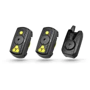 Set Avertizoare Pescuit Montabile pe Lanseta + Statie Black Cat Battle Sounder, 2+1