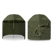 Umbrela Pescuit cu Paravan Delphin BigONE Carp, Ø=250cm