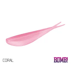 Shad Delphin Bomb D-Shot, 8.5cm, 5buc/plic, Culoare Coral