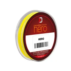 Fir Textil Delphin HERO 4, Galben Fluo, 15m