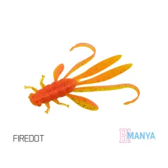 Nimfa Delphin MANYA UVs, 10.5cm, 5buc/plic, Culoare Firedot