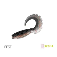 Twister Delphin TWISTA UVs,10cm, 5buc/plic, Culoare Best