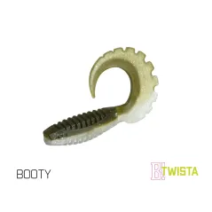 Twister Delphin TWISTA UVs, 8cm, 5buc/plic, Culoare Booty