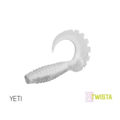 Twister Delphin TWISTA UVs, 10cm, 5buc/plic, Culoare Yeti