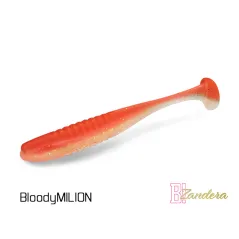 Shad Delphin ZANDERA UVs, 12cm, 5buc/blister, Culoare BloodyMilion