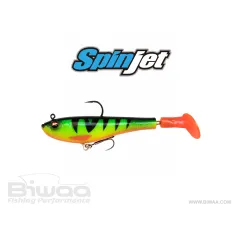 Swimbait Hibrid Biwaa Spinjet 4",Culoare Fire Tiger, 10cm, 18g