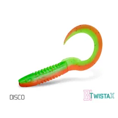 Twister Delphin Twistax Eeltail UVS, 6cm, 5buc/plic, Culoare Disco