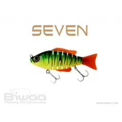 Vobler Swimbait Biwaa Seven Section,Culoare Fire Tiger, 10cm, 17g