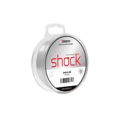 Fir Inaintas Monofilament Delphin Shock Line, Culoare Transparent, 80m