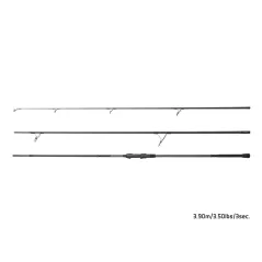 Lanseta Crap Delphin CorsaBlack NERO 3,90m, 3.50lbs, 3 Buc