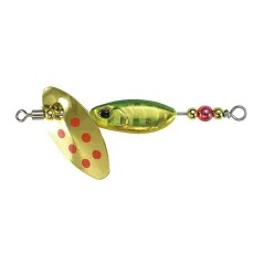 Linguriță Rotativă Duo Spearhead Ryuki Spinner ,Culoare PHA0055 Green Gold, 2cm, 3.5g