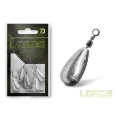 Plumb Pară cu Vârtej Delphin Leads Swivel