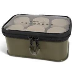 Geantă Nada Korum Progress EVA Hookbait Pouch, 6 Borcanase