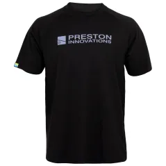 Tricou Preston Lightweight Black Raglan