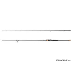 Lanseta Delphin Hardz 2.70m, până la 60g, 2 tronsoane