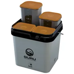 Sistem Găleată pentru Nadă + Cutii Guru Plus 4 Bucket System, 17L