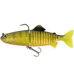 Swimbait FOX Rage Replicant Jointed, UV Natural Perch, 15cm, 60g