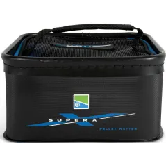 Bac de Nada Preston Supera X Pellet Wetter 18x18x9cm – Umectare Uniforma Pelete
