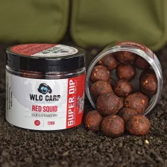 Boilies Fiert de Carlig WLC Carp Super Dip, 20mm, 120g, Red Squid