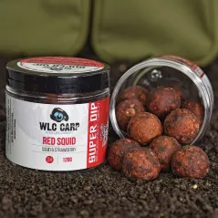 Boilies Fiert de Carlig WLC Carp Super Dip, 24mm, 120g,Red Squid