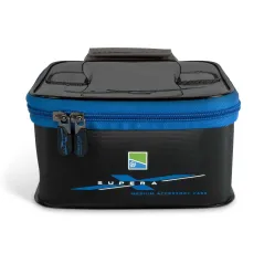 Geanta Preston Supera X EVA Medium – Organizator Accesorii Feeder 18x18x9cm