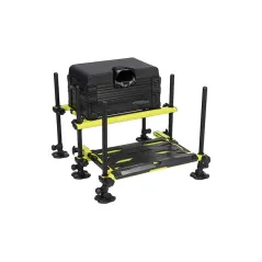Scaun Modular Pescuit Matrix F25 Pro Seatbox Lime Edition