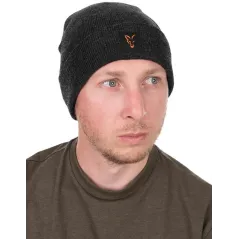Fes Fox Collection Beanie, Black/Orange