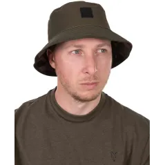 Palarie Fox Reversible Bucket Hat, Khaki-Camo
