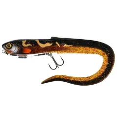 Grub Fox Rage Slick Eel Loaded, UV Burbot, Nr.2, 21cm