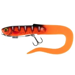 Grub Fox Rage Slick Eel Loaded, UV Red Wake, Nr.1/0, 28cm