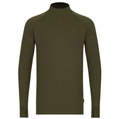 Bluza Termica Korda Mock Neck Thermal LS Shirt, Dark Olive