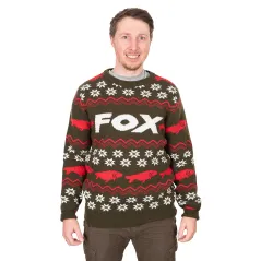 Pulover Fox Xmas Jumper