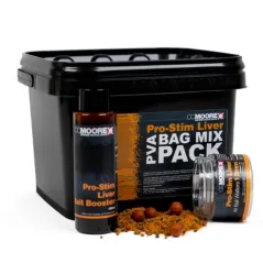 Pachet Nada CC Moore Pro-Stim Liver PVA Bag Mix Pack Bucket, 1kg