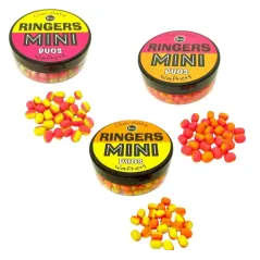 Wafters Ringers Mini Duos Chocolate 5mm, Galben-Roz