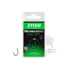 Carlige ZFish Method Feeder Pro 1 - Acoperite Teflon, Marimi 6-14
