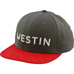 Sapca Westin SMOOTH VIKING CAP, Gri-Rosu