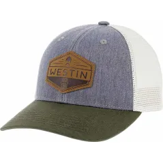 Sapca Westin Vintage Trucker Cap, One Size, Grey Moss