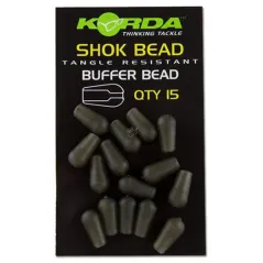 Manson Antisoc Korda Shok Buffer Bead, Weedy Green, 15buc/plic