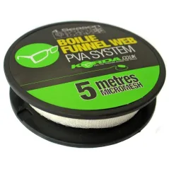 Rezerva Plasa Solubila Korda PVA Boilie Funnel Web, Micromesh, 5m