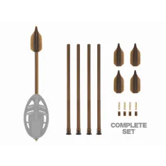 Tije interschimbabile ZFish Feeder Castig Tubes 14cm