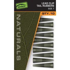 Fox EDGES™ Naturals Lead Clip Tail Rubbers - Size 7