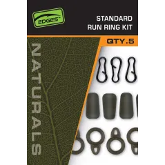 Kit Montura Fox Edges Naturals Standard Run Ring, 5buc/plic