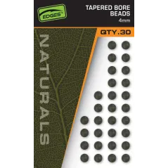 Bile de Cauciuc Fox Edges Naturals Tapered Bore Beads, 4mm, 30buc/plic