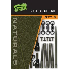 Kit Montura Fox Edges Zig Rig Naturals Zig Lead Clip