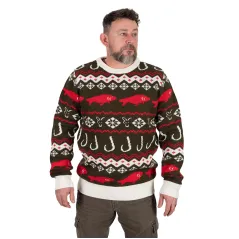 Pulover Tricotat Fox Xmas Jumper