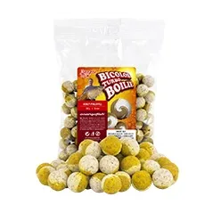 Boilies de Carlig Benzar Mix Turbo Bicolor, 16mm, 250g, Miere Ananas