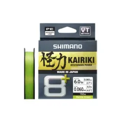 Shimano Kairiki 8+ Mantis Green, 150m